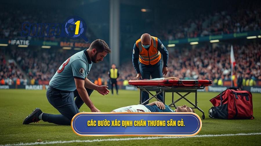3. Các bước xác định chấn thương sân cỏ.