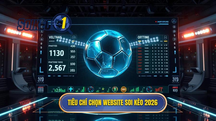 Tiêu chí đánh giá Top website soi kèo bóng đá uy tín nhất 2026