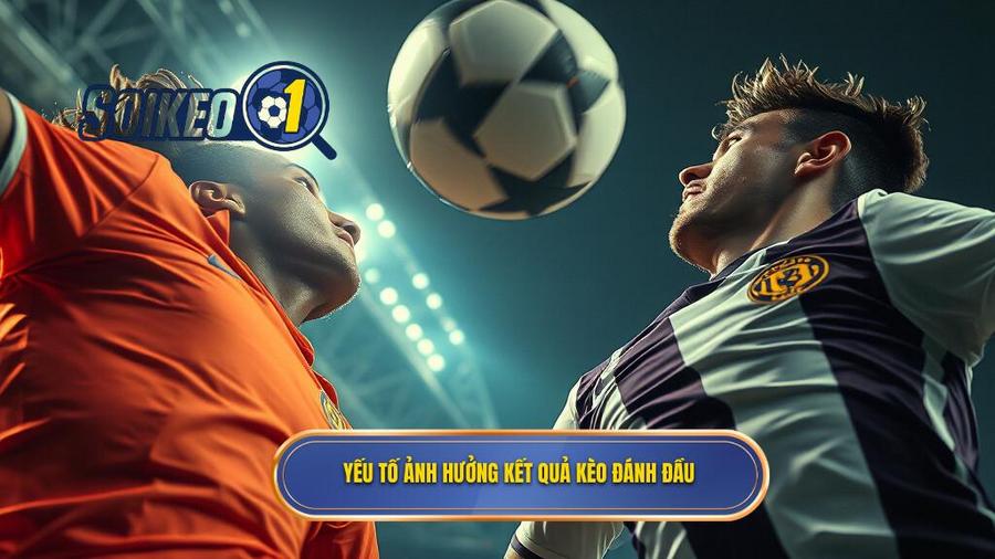 Các yếu tố then chốt ảnh hưởng đến kết quả kèo đánh đầu